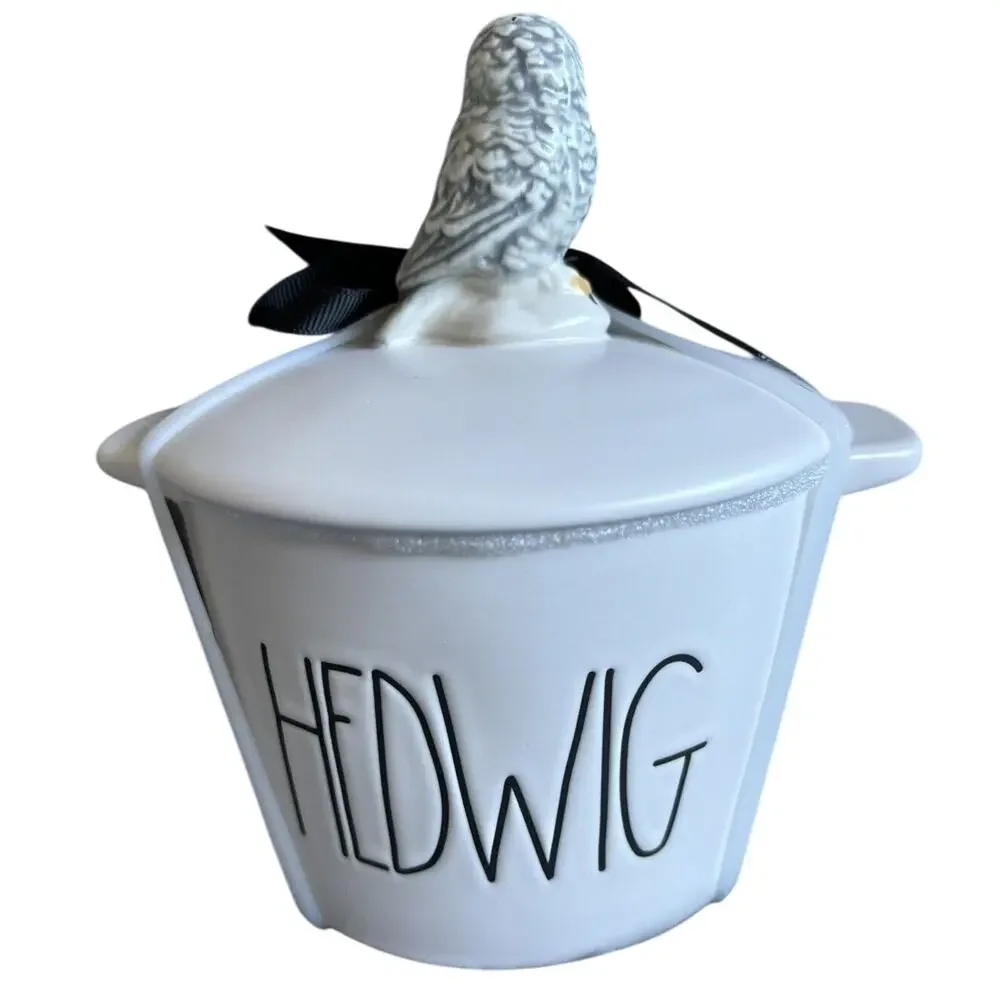 Rae Dunn Harry Potter Hedwig Owl Mini Baking Crockpot Crock NEW 2024